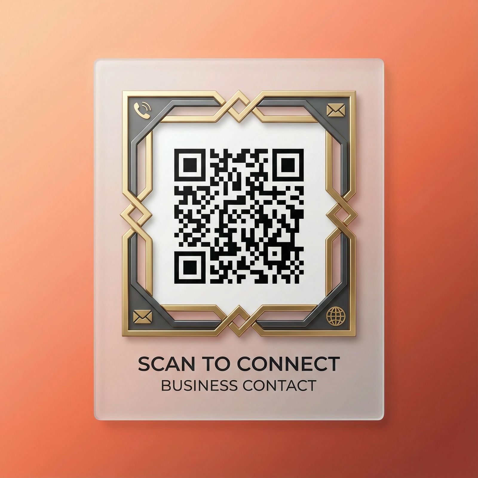 小马拉大车商务二维码